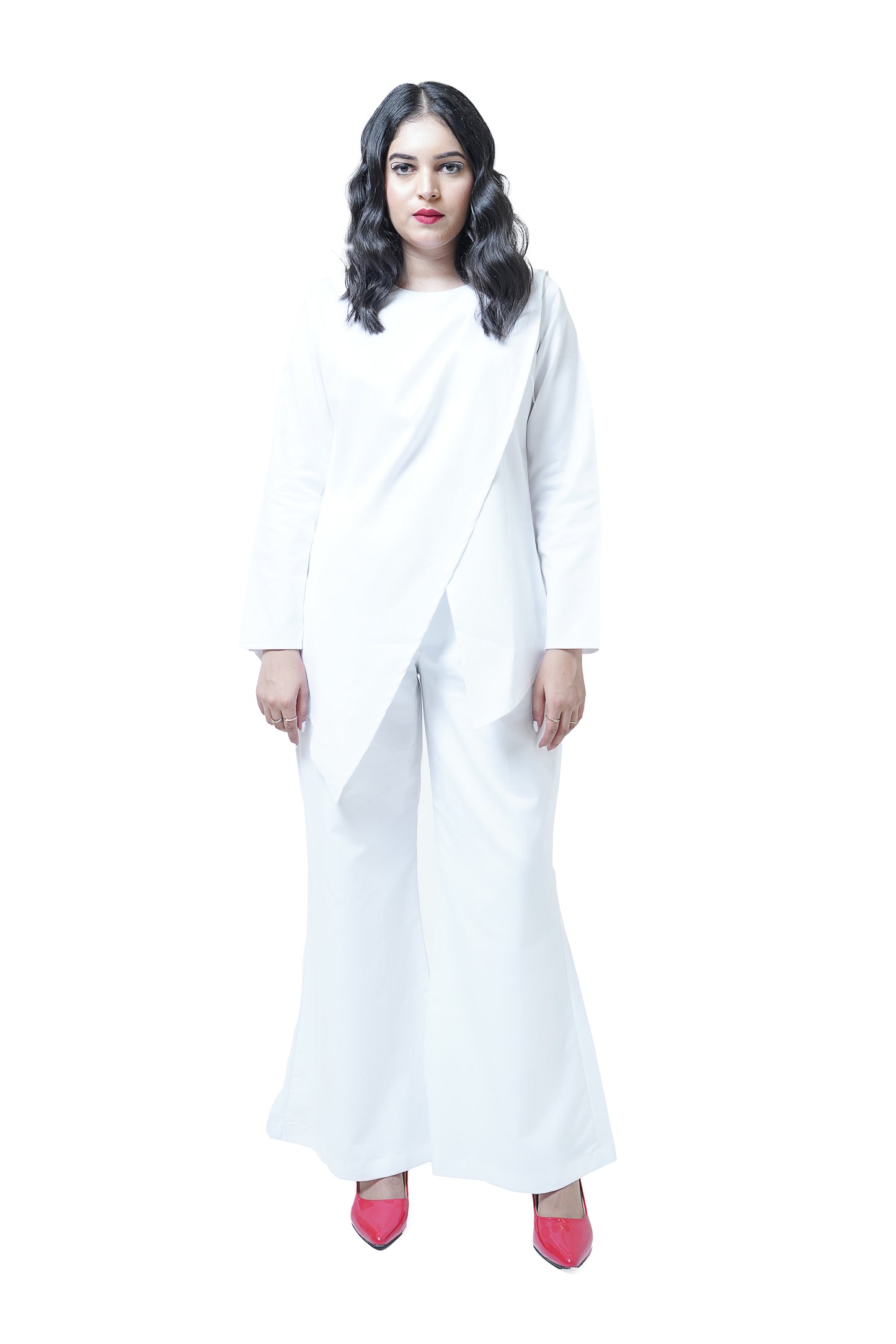 Eclipse Asymmetrical top (white)